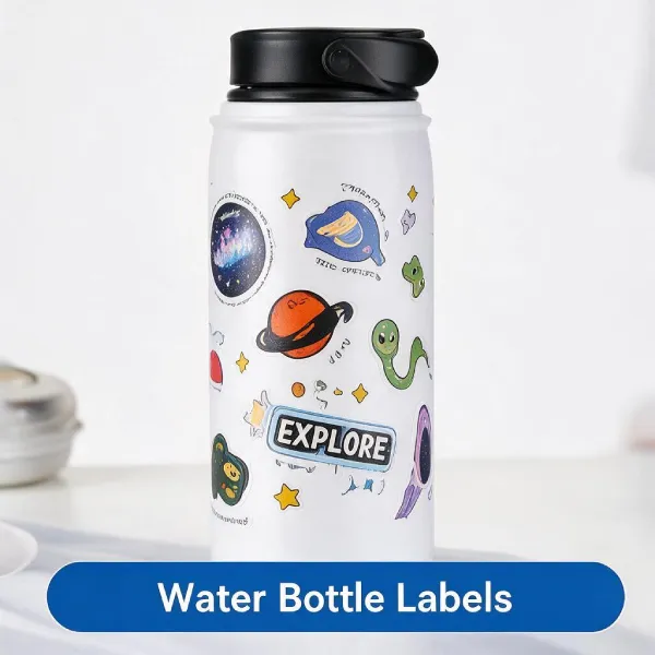Impression UV DTF pour bouteilles