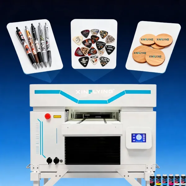 impresora UV de cama plana