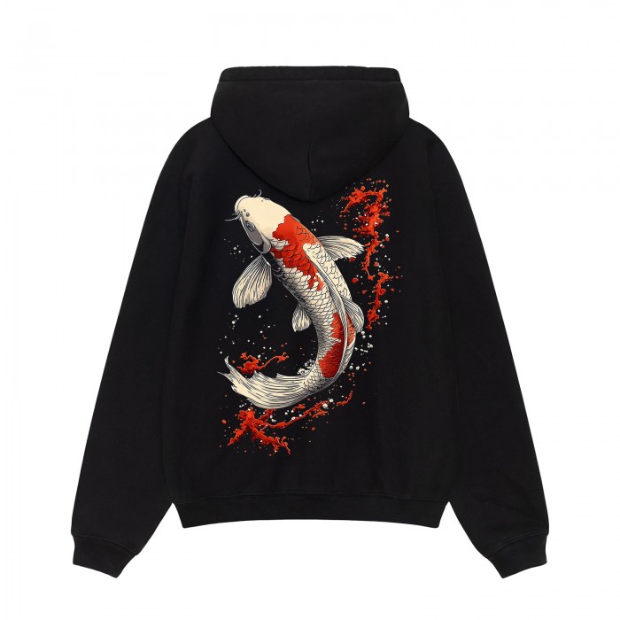 Hoodies printed with DTF transfer