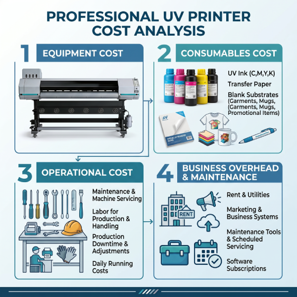 dye sublimation printer costs