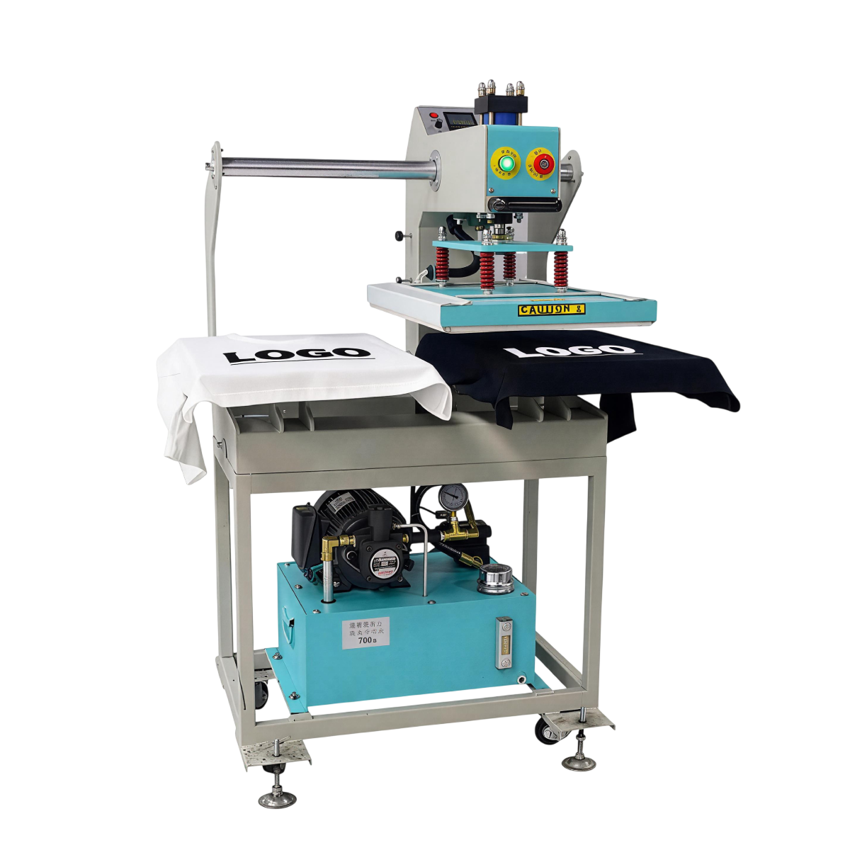 xinflying semi automatic heat press machine 7be 60