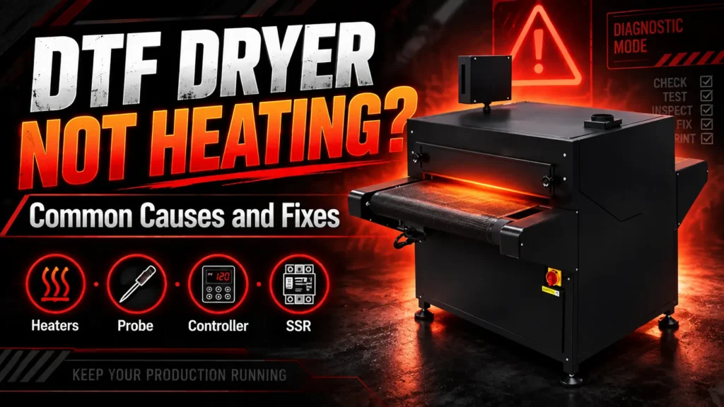 dtf-dryer-not-heating